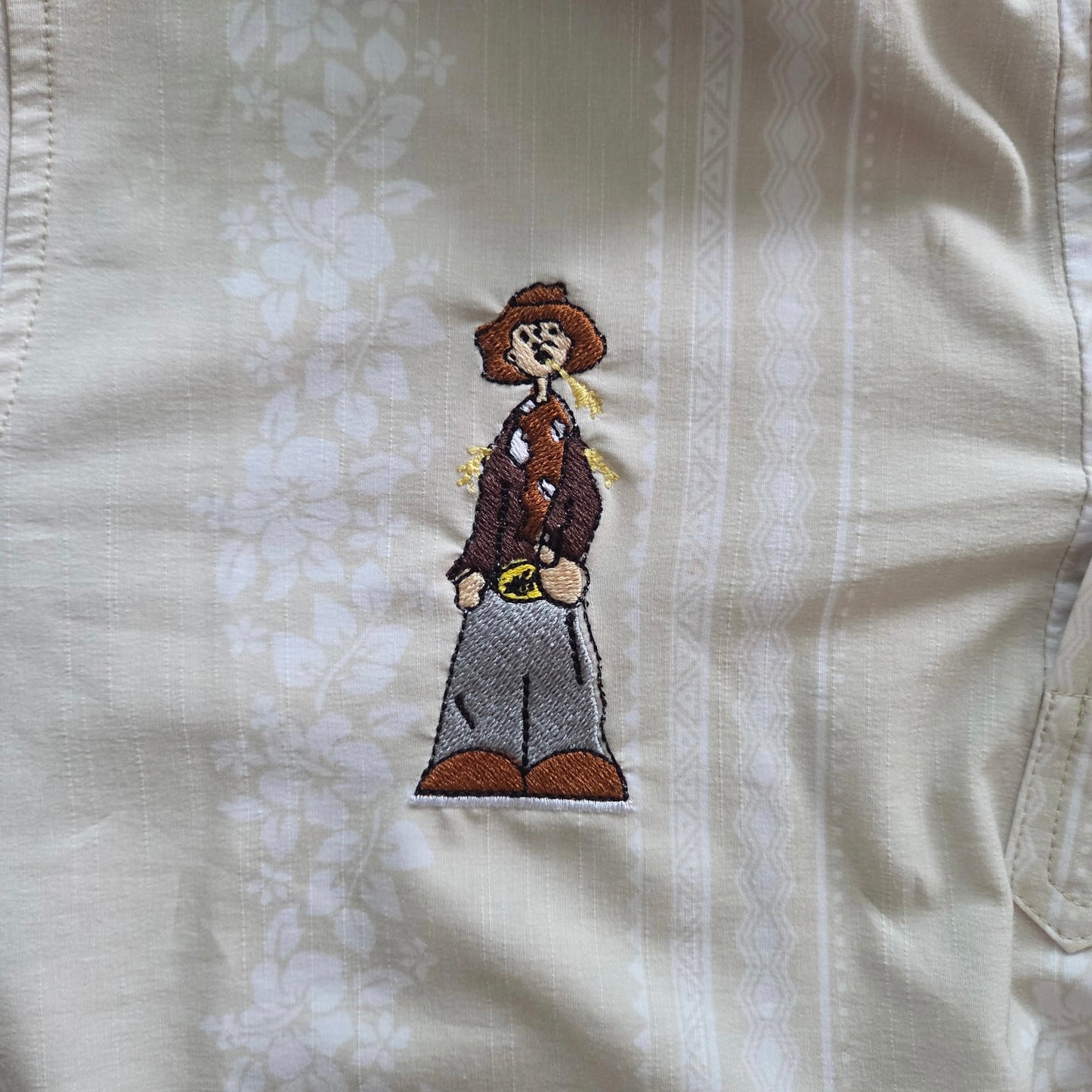 Cowboy Aloha Dress Shirt