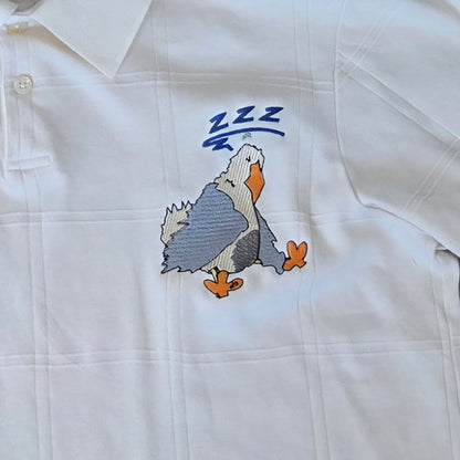 SleepyBird polo tee