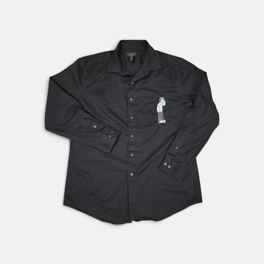 Black&white dress shirt